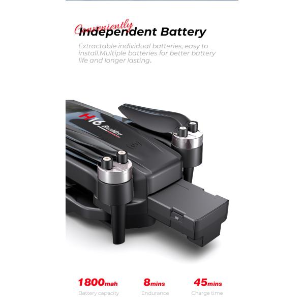 H16 Mini RC Drone HD Camera Wifi Fpv Brushless Foldable Quadcopter Professional Drones Toys for Children 14Y+