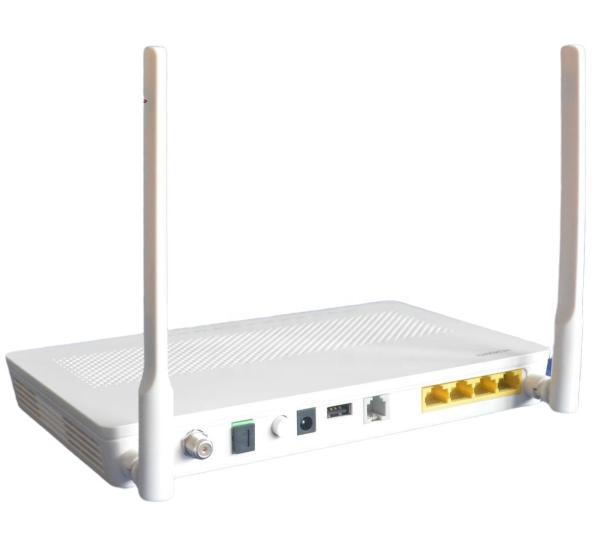 Quality Tx 1310nm Rx 1490nm HG8247H5 WiFi EPON ONU 2 Antennas FTTH EPON ONU Modem for sale