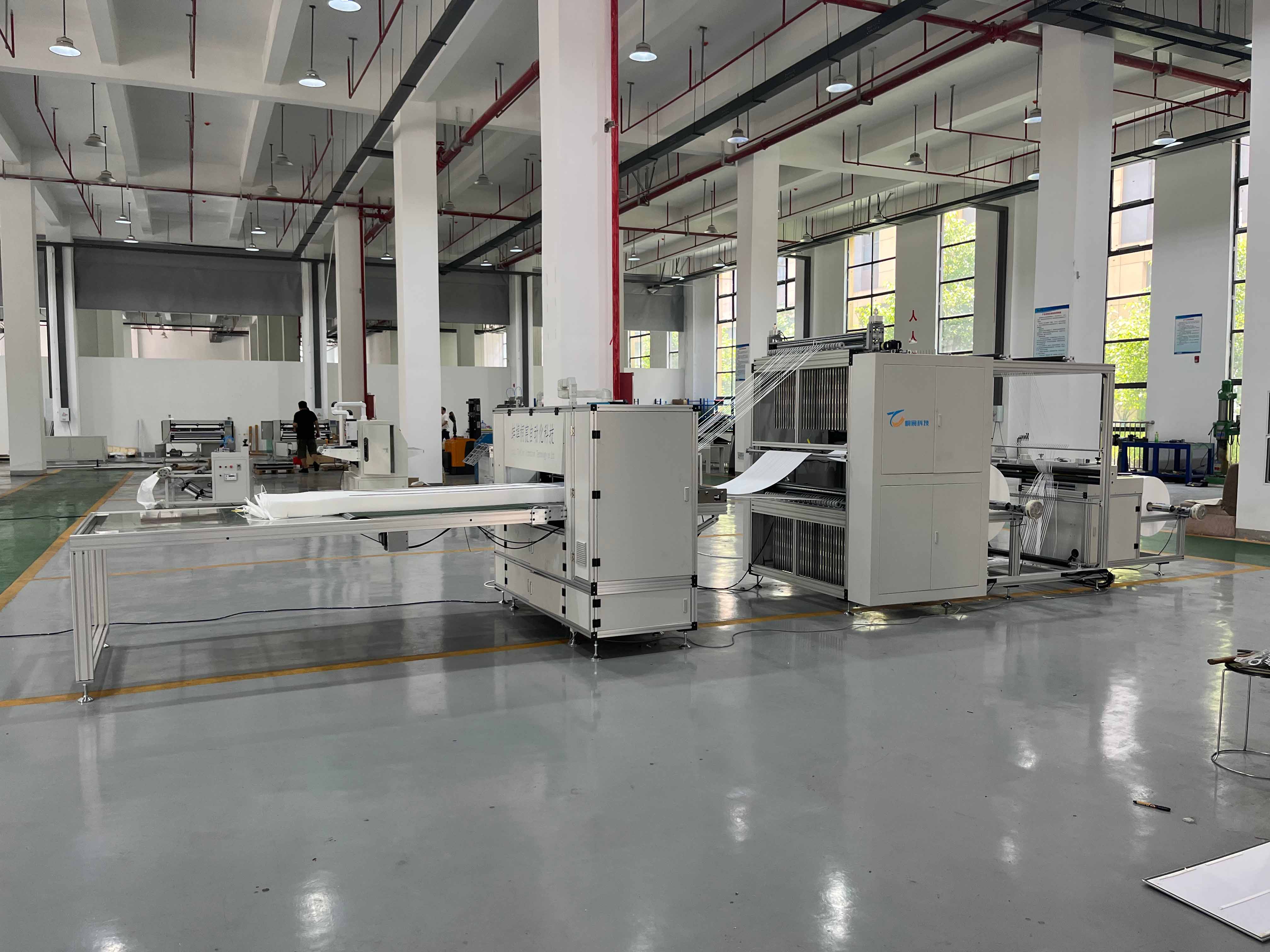 HVAC Spun Filter Cartridge Manufacturing Machine 0.8Mpa 220 Volt
