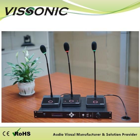 ABS Desktop Conference Microphone Vissonic CAT5 Wired Digital Basic Unit Heart