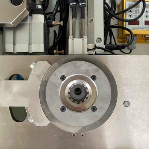 China 2500pcs/h Glue Dispensing Machine E14 Base Riveting Machine With Wire Cutting And Lighting Test wholesale