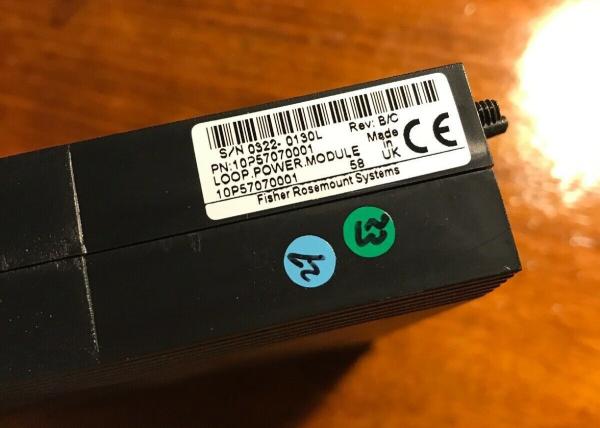 Quality EMERSON 10P57070001 LOOP POWER MODULE W/LED INDICATORS 32 POSITION MALE CONNECTION.NEW ORIGINAL. for sale