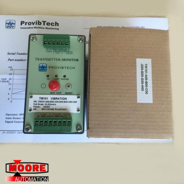 Quality TM0181-A40-B01 PROVIBTECH TRANSMITTER MONITOR 24VDC for sale