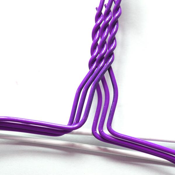 500pcs Per Carton Multi-Purpose White Metal Hangers with 2.5mm Diameter
