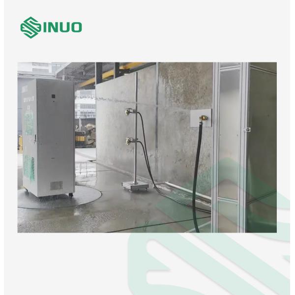 Outdoor Rain Waterproof Test System IPX5 IPX6 Spray Test System ISO20653