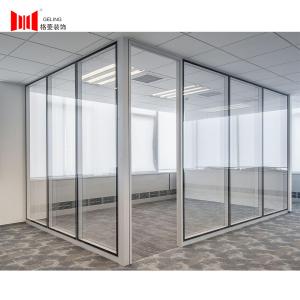 China 38-44db Acoustic Demountable Partition Wall Modular Full Height Partition wholesale