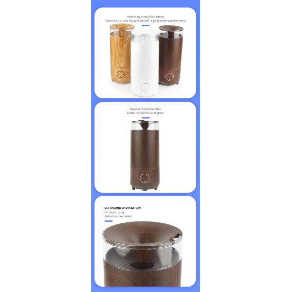Exquisite Small Aroma Oil Diffuser , Deep Moisture Electric Mist Diffuser