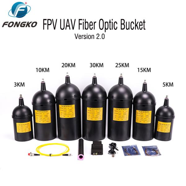 FONGKO FPV Drone Optical Fiber Release Kit 3/5/10/15/20/30KM FPV Drone Optical Fiber