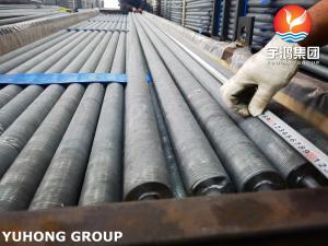 Carbon Steel ASTM A179 Extruded Finned Tube With Al1060 Fins For Heat Exchanger