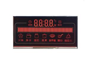China 3.5 Volt Custom LCD Display / VA Negative High Contrast LCD Transmissive Display Module For Cooker wholesale
