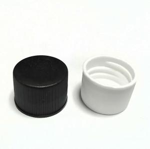 China K904-1 Ribbed Plastic Cap 18/20/24/28mm Multifunctional Durable wholesale