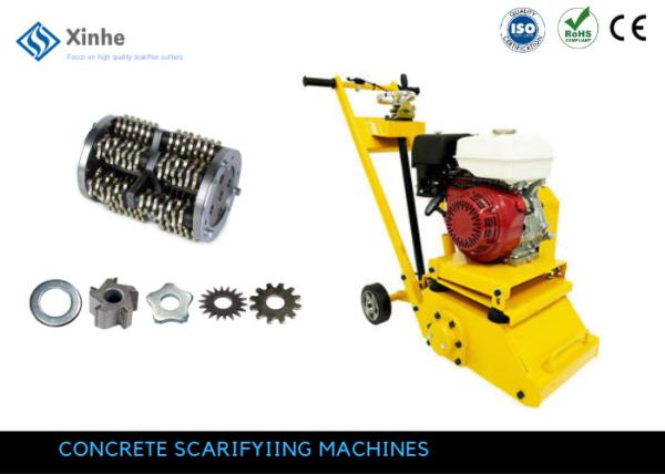 Quality 10 Inch Self Propelled Concrete Scarifying Machine Surface Routers & Tct Carbide Cutters for sale