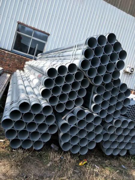 Quality ERW Zinc Coated Seamless Steel Pipe Galvanized Hollow Section for sale