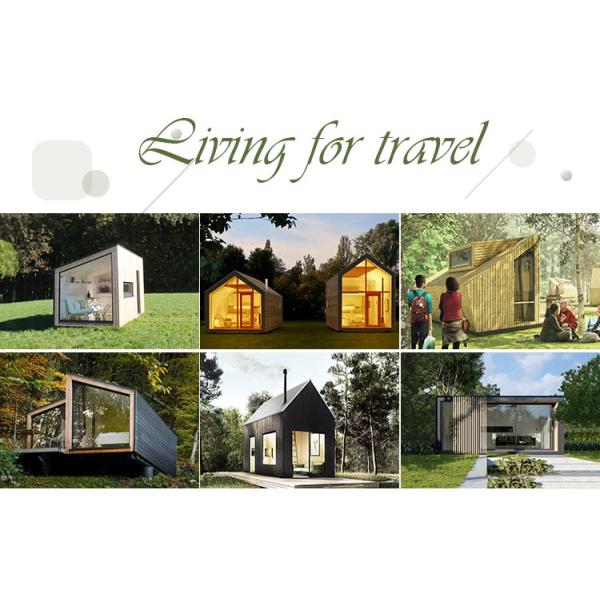 Prefab Home Easy Assembled House Light Steel Framing modular home Wooden House Resort Bunglalow