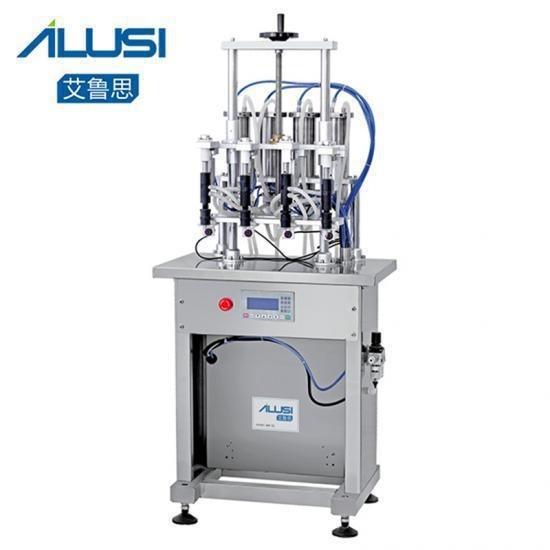 Quality 4 Nozzles Perfume Bottle Filling Machine 380V/50Hz compact structure for sale