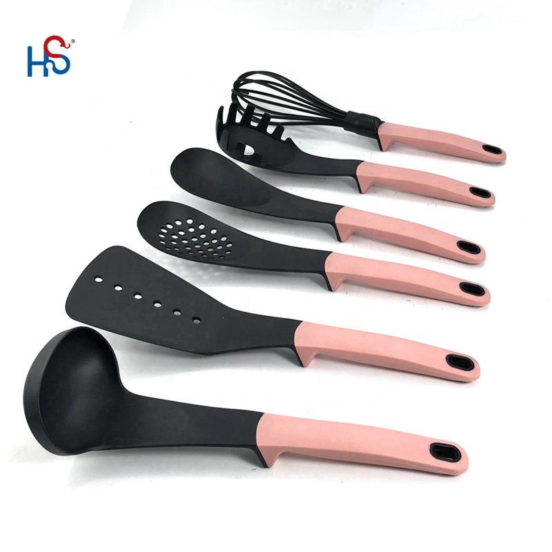 7 Pcs Non-stick Utensils Set with Heat Resistant Silicone Cooking Tools and TPR Handle
