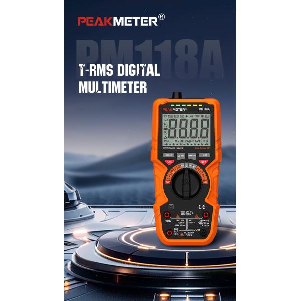 Manual And Auto Range Digital Meter Voltmeter AC DC Digital Multimeter MAX And MIN Measurement NCV Function