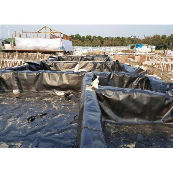 Thickness 0.1-3.0mm Polyethylene Geomembrane Width 2m-7m Length 50-200m