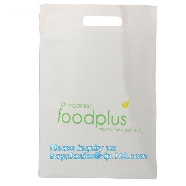 Promotional Recyclable Non Woven Bag, hot sealed non woven bag, cheap logo printed non woven shopping bag, bagplastics