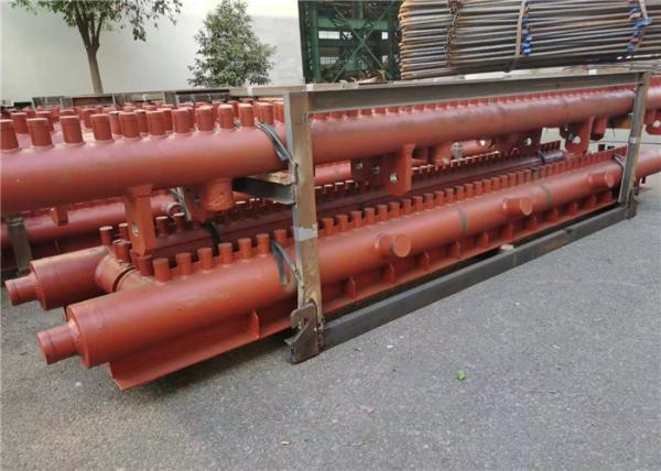 Quality ASME Standard CS / SS Seamless Boiler Header Manifold for sale