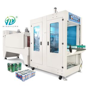 China Automatic Heat Shrink Packaging Machine 1.6KW Straight Feeding Cuff wholesale