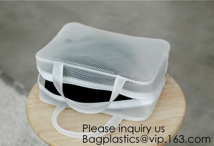 Custom Clear Pvc Lady Handbag Set Transparent Beach Tote Bag With Inner Pouch,Shoulder Tote Holographic PVC Beach Bag