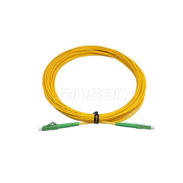 SC LC Fiber Optic Patch Cord 8 Degree OM3 Multimode Fiber Patch Cable