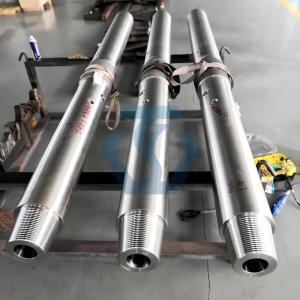 API Spec 7-1 SY/T5144 Slick Spiral Non Magnetic Drill Collar For Petroleum Drilling