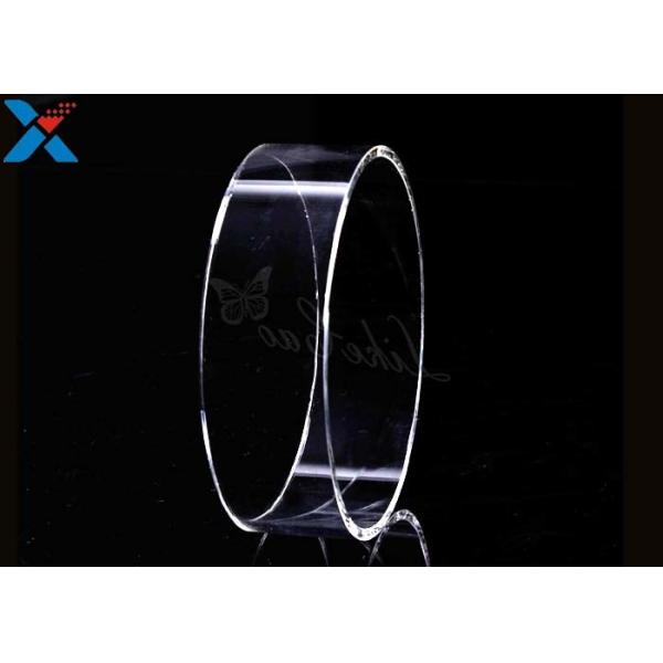 Round Acrylic Ball Display Stand , Basketball Football Sports Ball Display Rack