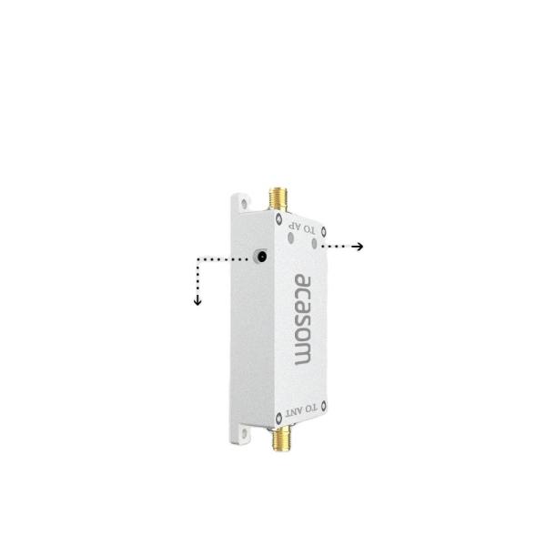 Quality White 18dB 4W Wifi Wireless Amplifier Router Booster For DJI Phantom  Drone for sale