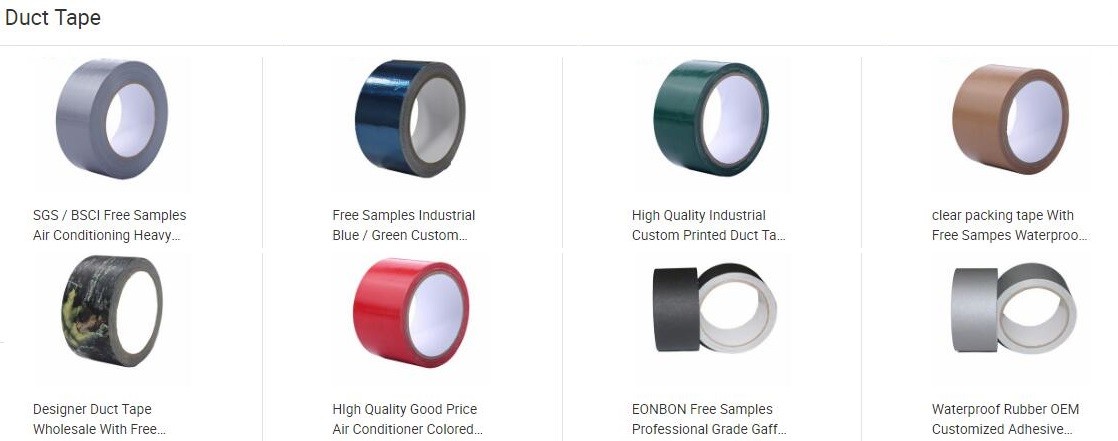 Free Samples Reinforced Water Activated Custom Printed Kraft Paper Gummed Tape,silver strip tape,Kraft Paper Filament St
