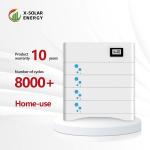 51.2V 50Ah Lithium Battery Energy Storage System 6000 Cycles High Pressure Rack
