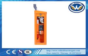 High Speed Parking Lot Barriers 0.9s Servo Motor 24V Anti Collision Alarm Signal Interface