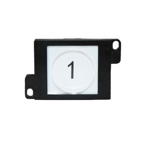 China Round Touchless Push Custom Elevator Buttons Acrylic Red Blue White Light For LOP wholesale