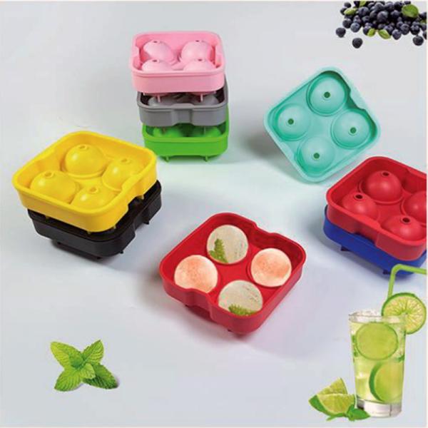 Quality Easy Release Flexible Silicone Ice Cube Tray Molds Odorless And Environmentally Friendly for sale