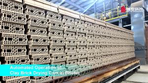Brick Cart in Tunnel Kiln of Clay Brick Making Production Line in Block Factory