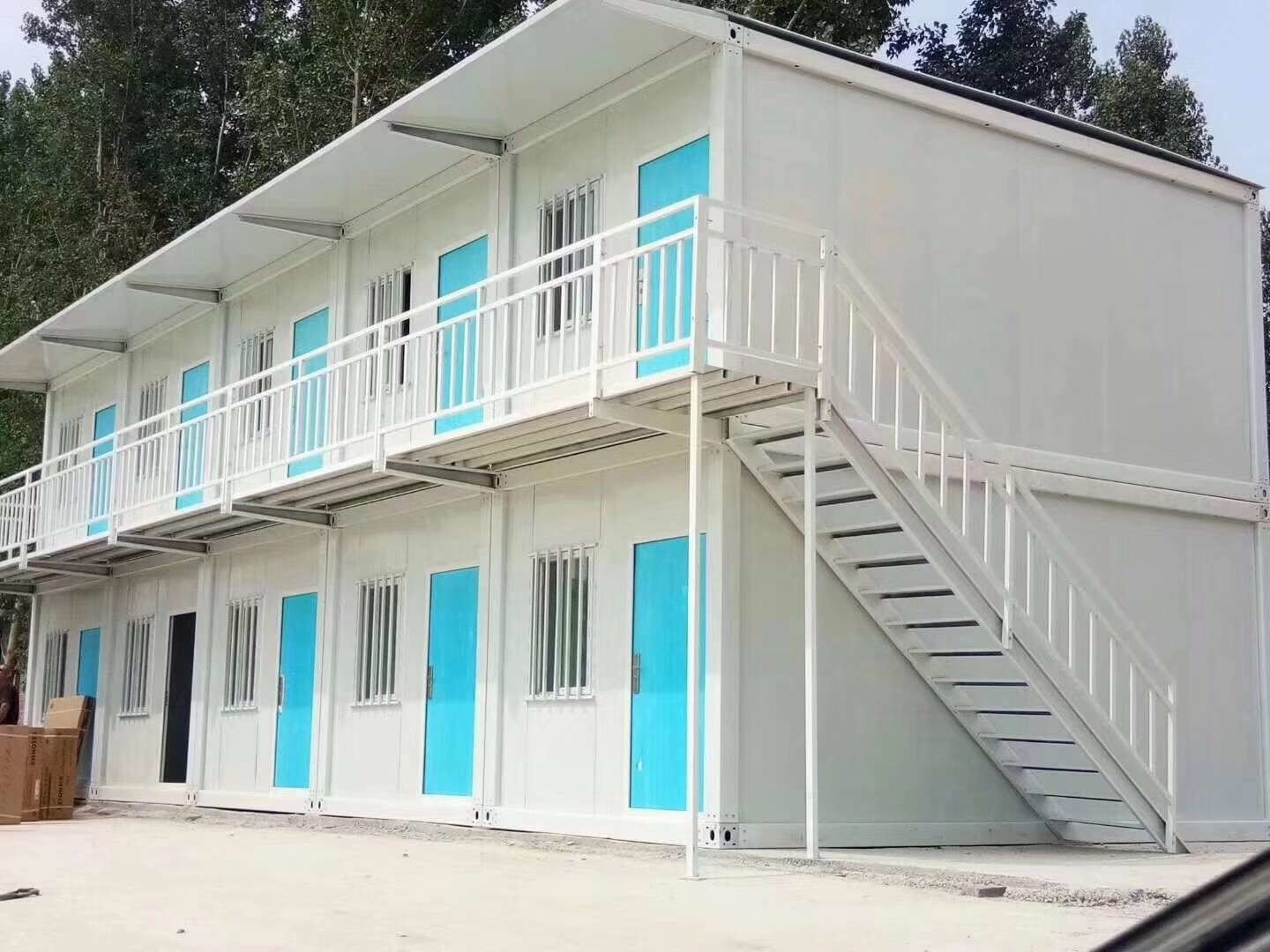 Steel Detachable Container House Heat Insulation Prefabricated Homes