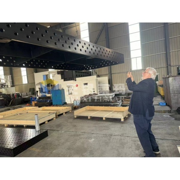 1200X2400mm Heavy-Duty 3D Welding Table with 28mm Holes