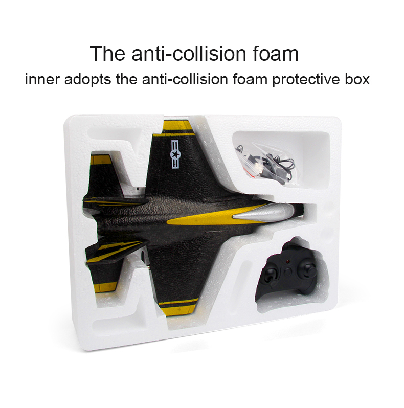 2.4G 2CH Fx635 Fixed Wing EPP Foam RC Glider Airplane F35 RTF Remote Control Plane Model with AA*2 Controller Battery