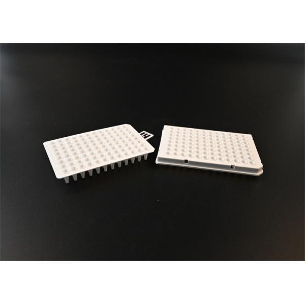 PCR plate skirted, PCR plate non-skirted, Lingyao OEM manufacturer, medical injection products
