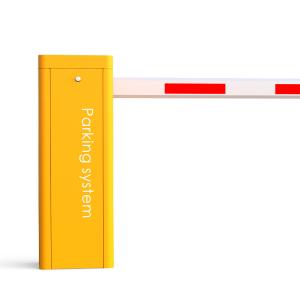 China 6 Meter Arm Automatic Boom Barrier Gate Fast Speed Low Noise Parking Lot Gates wholesale
