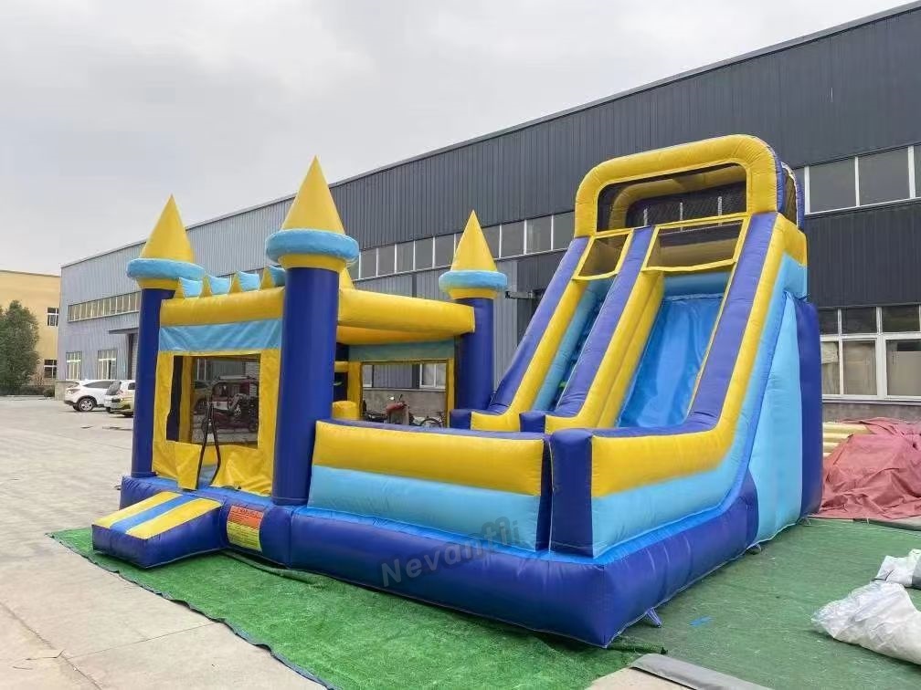 Inflatable Bouncy Castle for Kids CE/EN71/EN14960 Certified and Incidental Air Blower Included