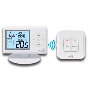 China LCD Display Relay Omron Wireless Room Thermostat For Temperature Control wholesale