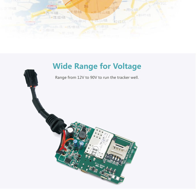 IP65 Motorcycle Portable Gps Tracking Device Vibration / Power Cut Off Alarm