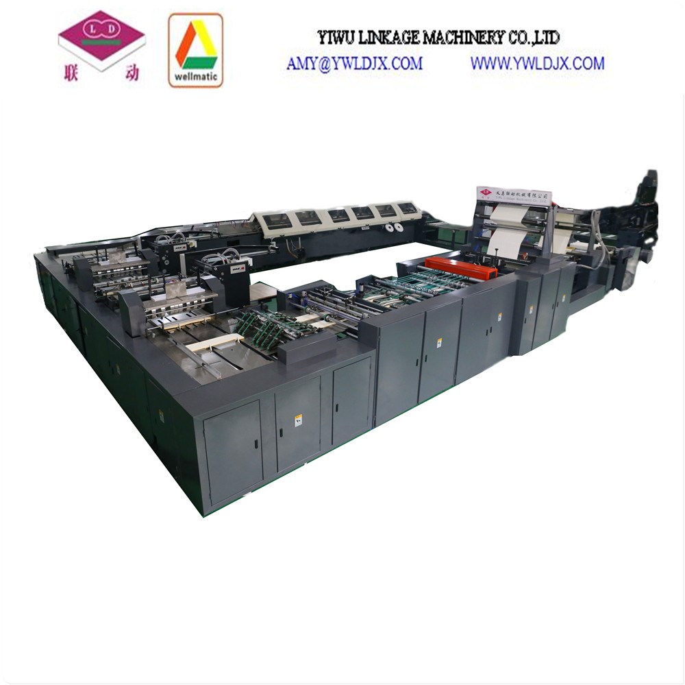 School Exercise Book Notebook Flexography Printing Machine From Reel to Pile