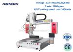 Single Y Working Platform Automatic Soldering Machine With Double Soldering Iron