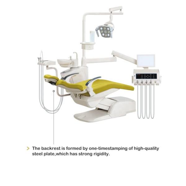 Leather Surgical Electric Dental Chair Ergonomic With LED Light