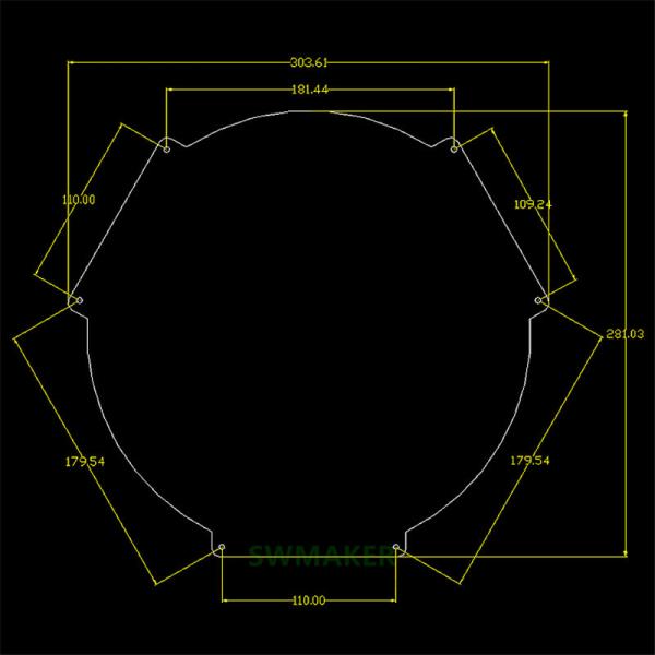 Hexagonal 3D Printer Heatbed