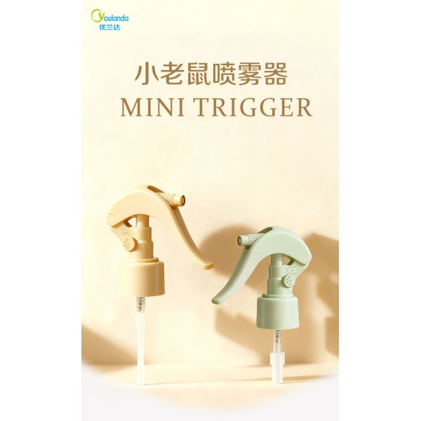 Wholesales Plastic Bottles Mini Trigger Sprayer Cosmetic Mini Trigger Spray Pump 20/410 24/410 28/410