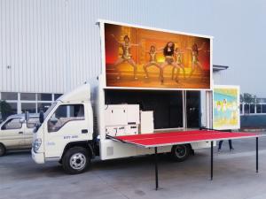 China Mobile Outdoor LED Display Board / Modern Outdoor Rental LED Display on sale